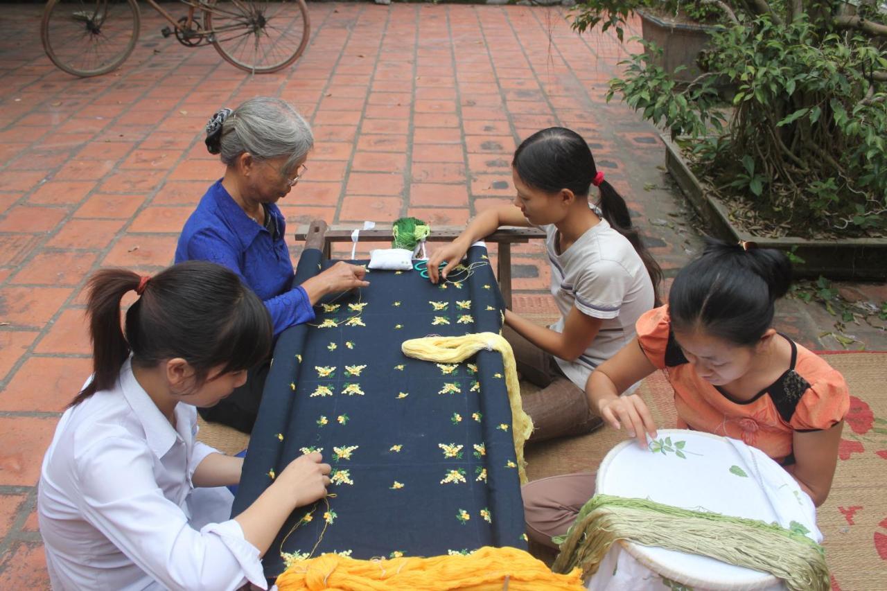 נין בין Tam Coc Craft Homestay חדר תמונה